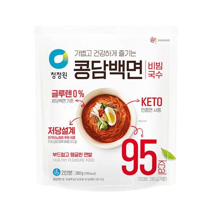 대상 청정원 콩담백면 비빔국수 380G