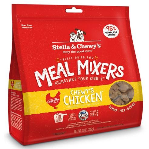 스텔라앤츄이스 전연령용 츄이스 치킨 밀믹서 강아지 동결건조 사료, 닭, 226g, 1개 - 건조/생식사료 | 쿠팡
