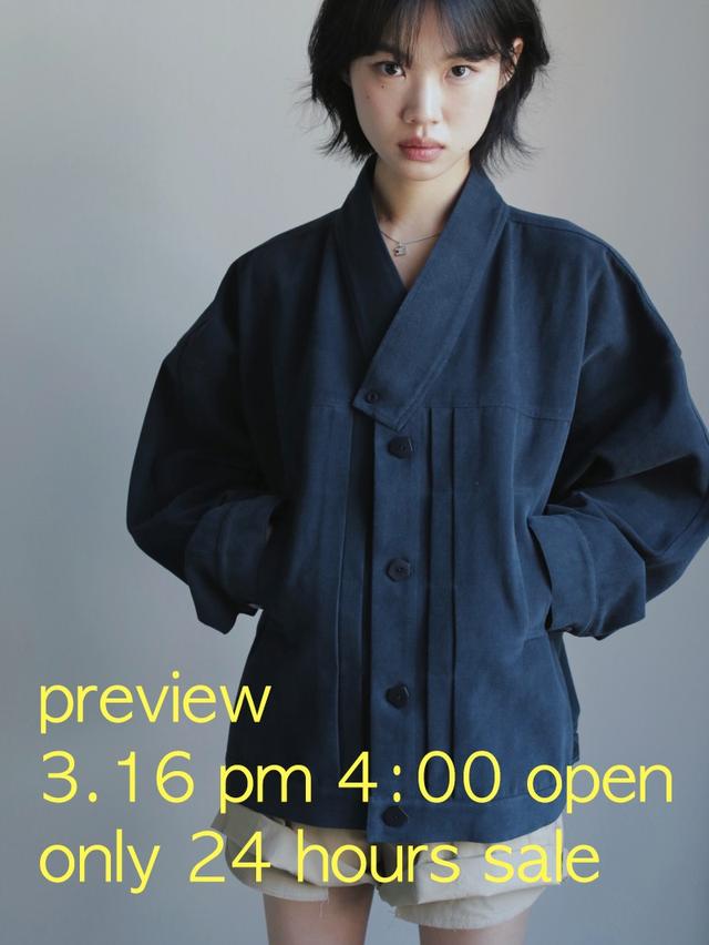 코이세이오 Coyseio Ribbon Jacket Black - 위시버킷