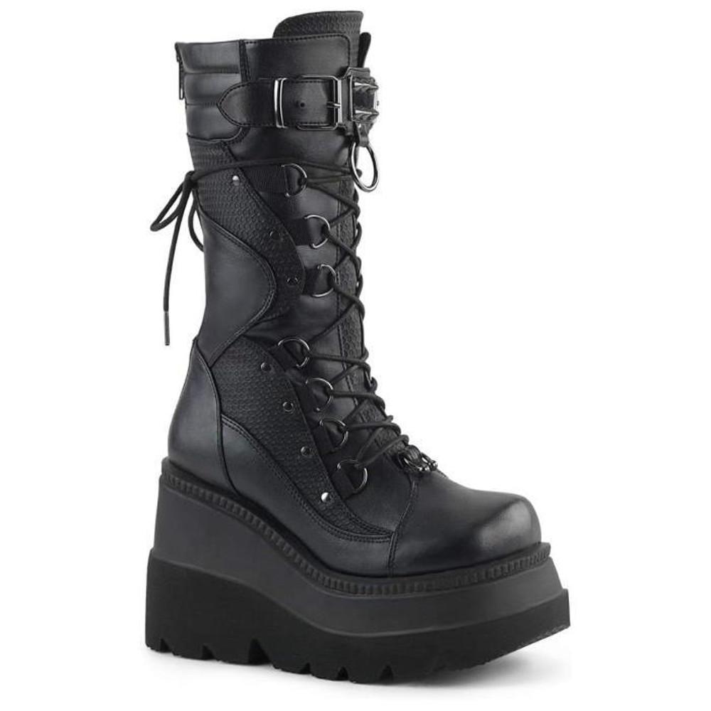 데모니아 클리퍼 통굽/플랫폼 신발 여성 Shaker70 CalfHigh Boot