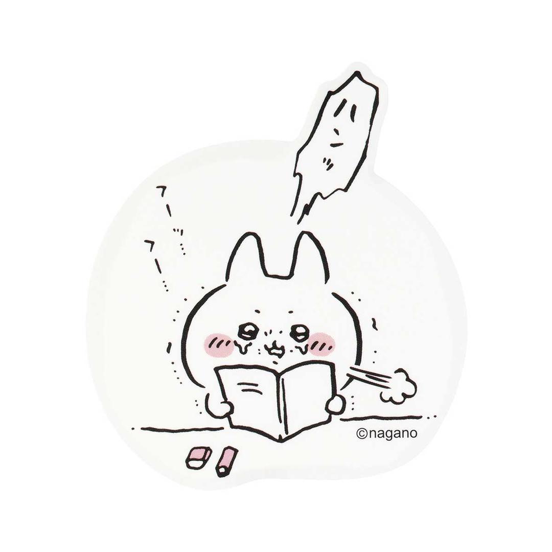 ナガノキャラクターズ スマホに貼れるサイズのステッカー（クリオネ 「ハンッ」）