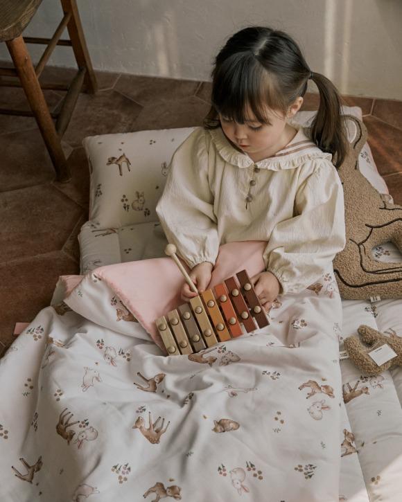 [바로발송] 올데이 사계절 듀라론 모달 듀얼 일체형 낮잠이불