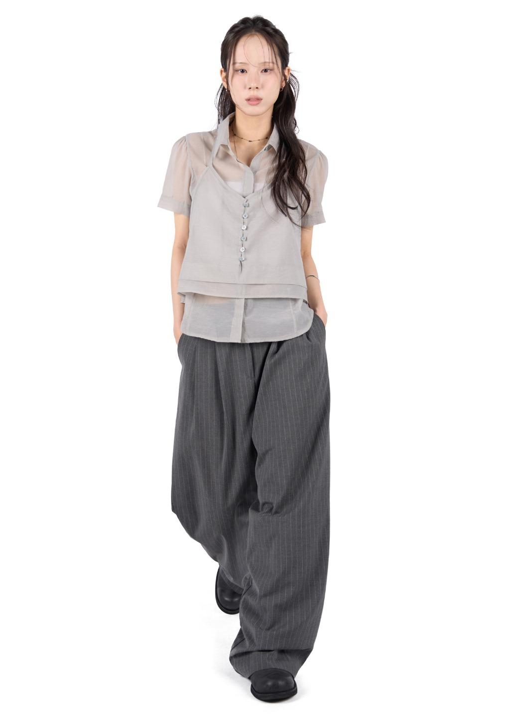 FLOW STRIPE SLACKS