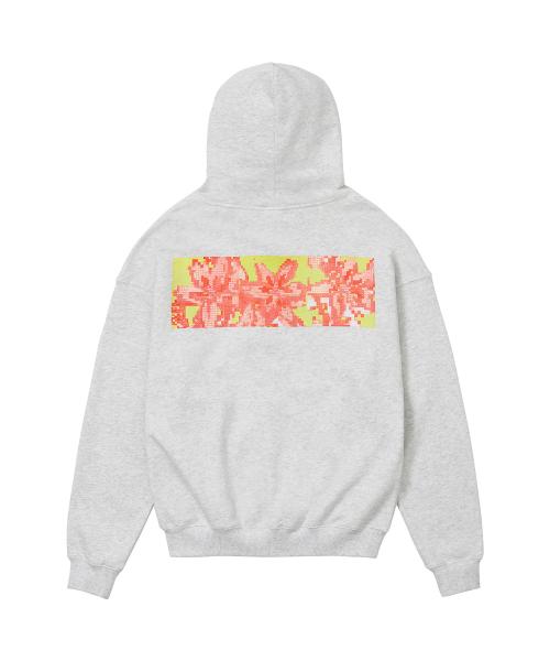 Minesweeper Hoodie Melange Grey