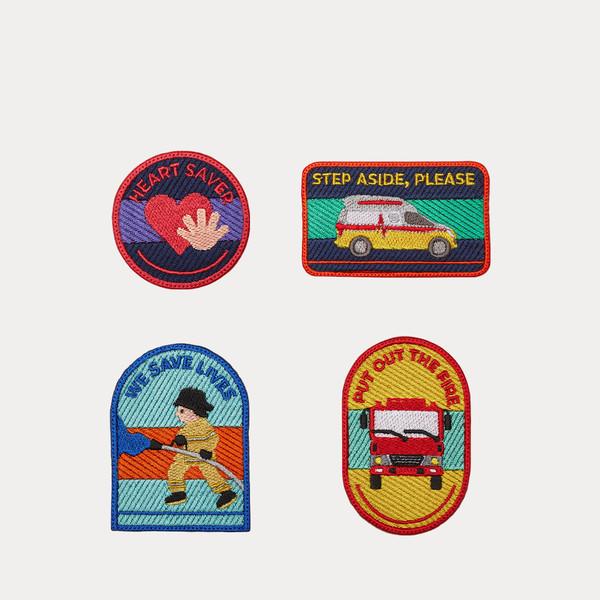 소방관와펜 4종세트