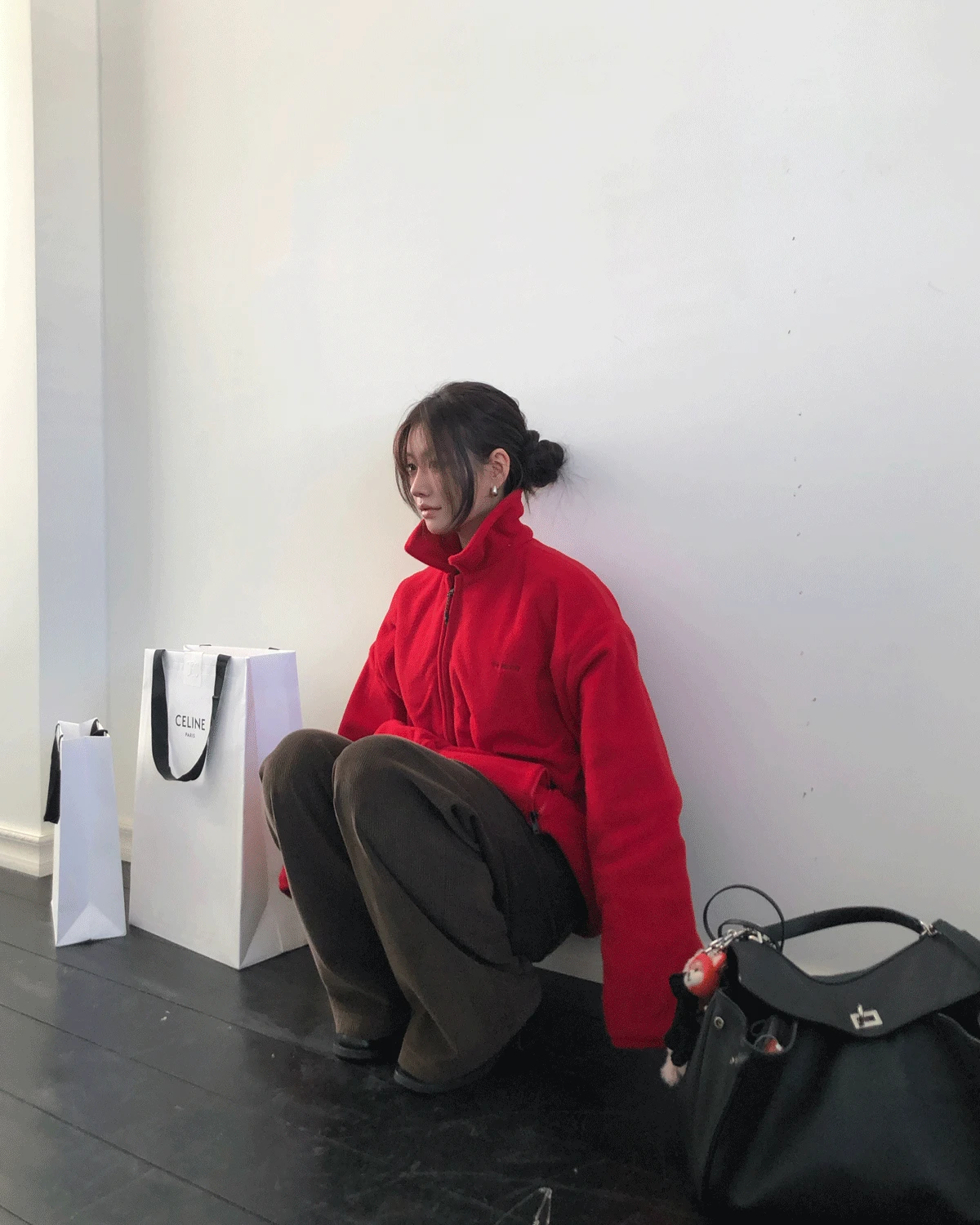 25FW H Q*MK PICK! 꼭 사템*) FLEECE COLLAR JUMPER (4COLOR)