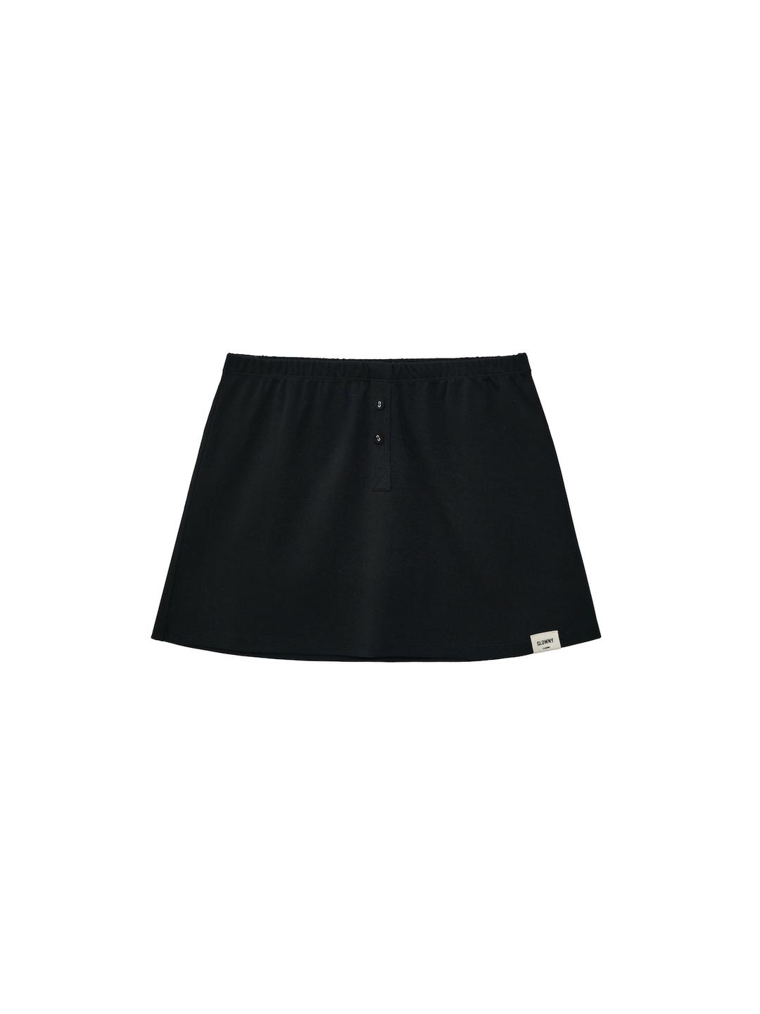 BUTTON FLY MINI SKIRT (2/17~)