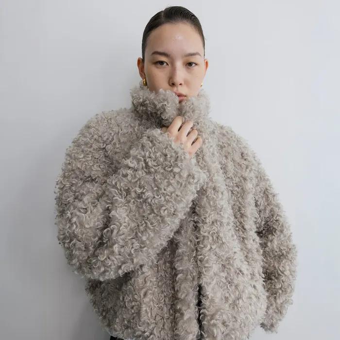 60s Furry Jacket  Ash (TA6139A074)