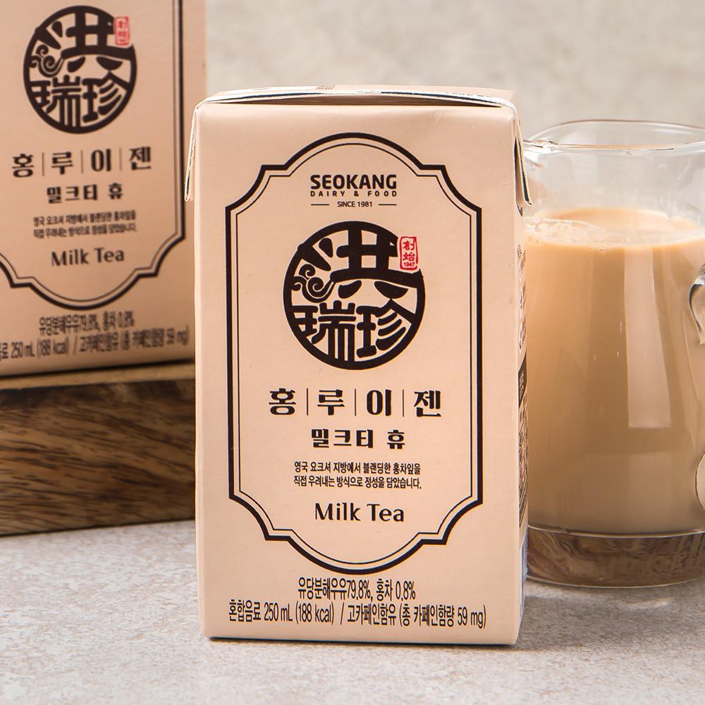 홍루이젠 밀크티 휴 250 ml x 24팩