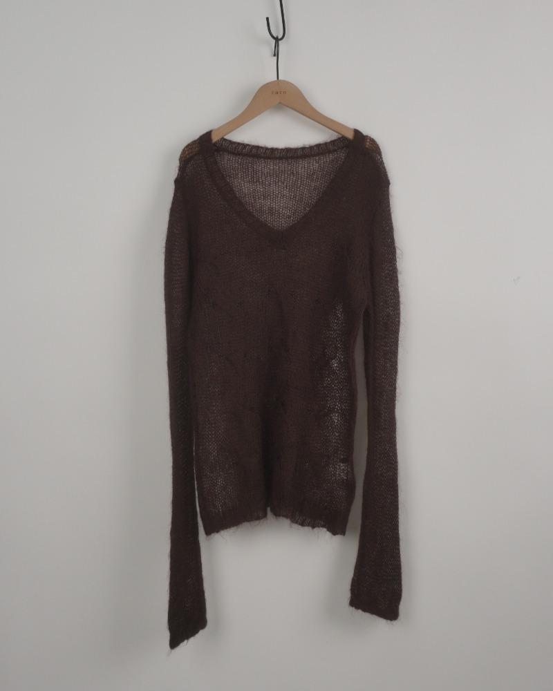 each:parts mohair knit