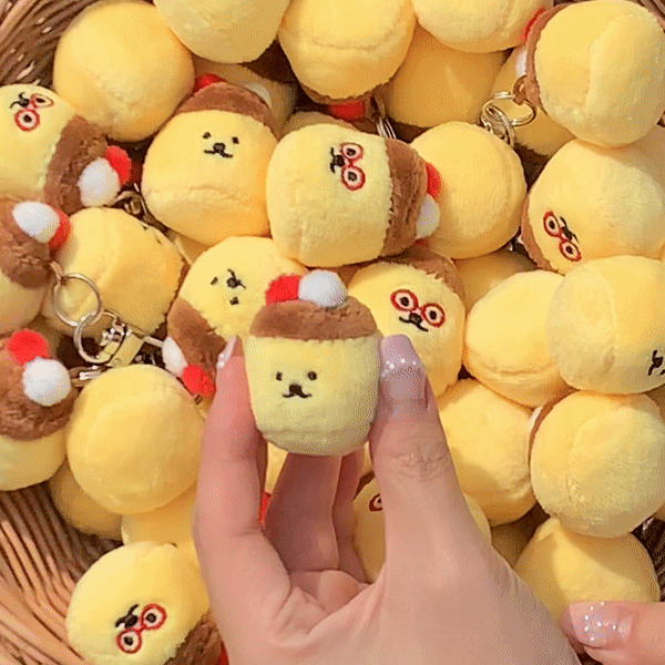 (기본푸댕이 재입고)팝콘푸댕키링🍮