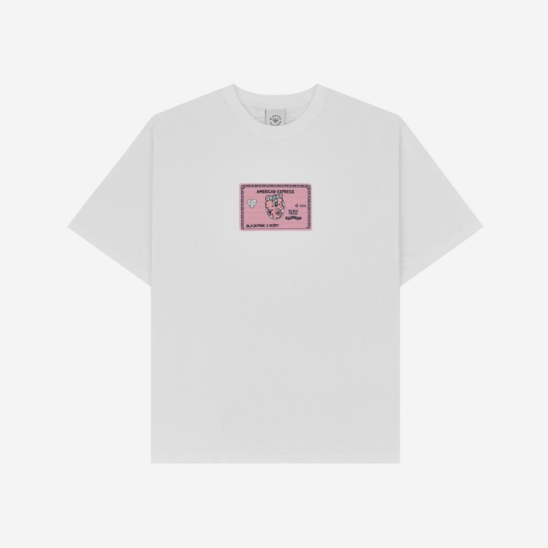 Verdy x Blackpink CC T-Shirt White - Amex Exclusive