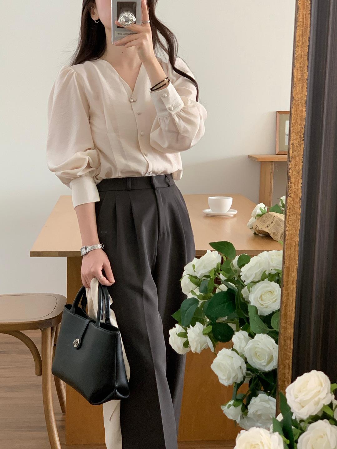 ELENA SCARF BLOUSE