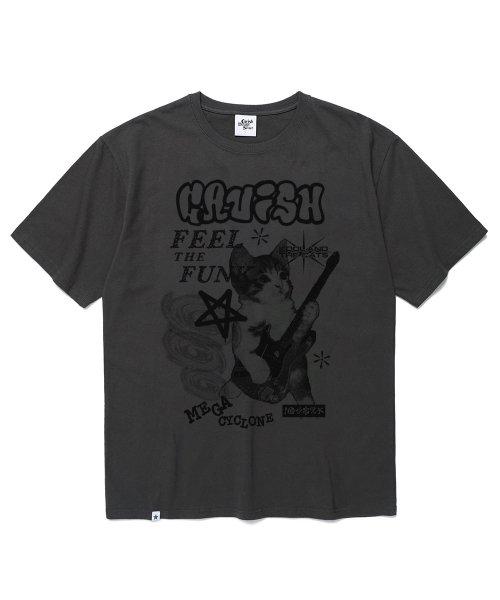 MEGA CYCLONE SS TEE CHARCOAL(CV2DMUT516A)