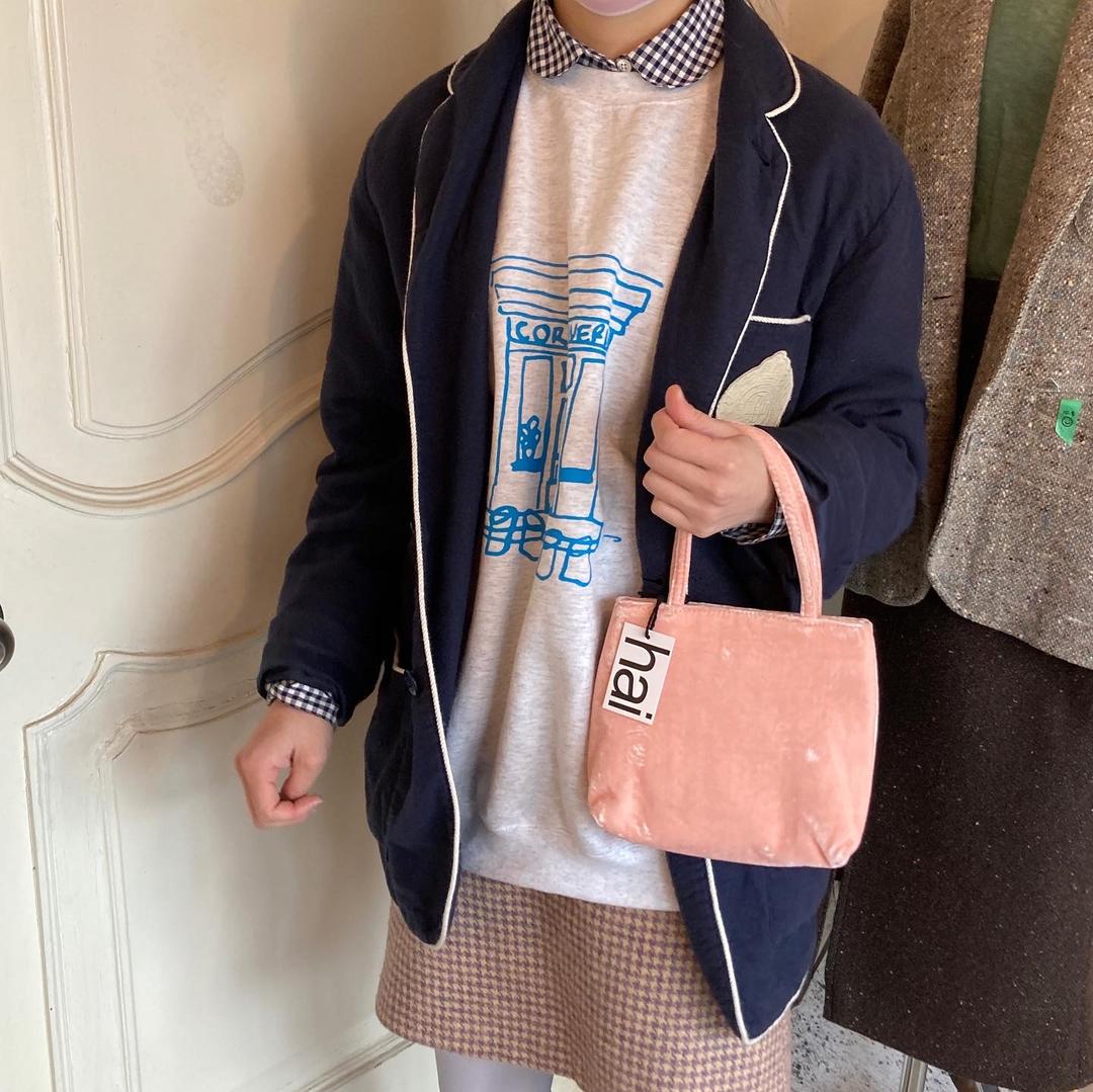 Hai Little Velvet Bag