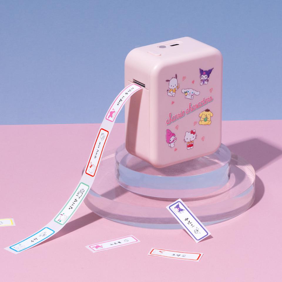 산리오캐릭터즈 라벨프린터기