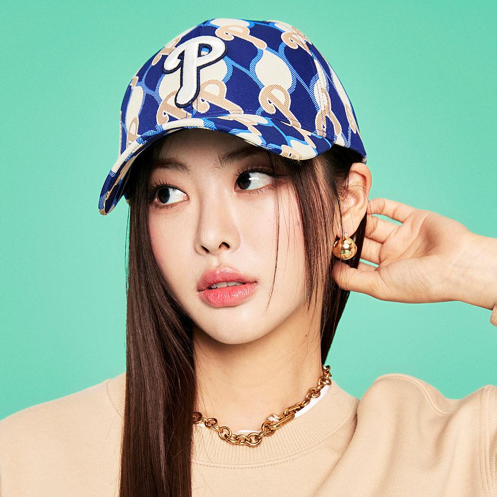 아가일 모노그램 스트럭쳐 볼캡 PHI (L.Navy)