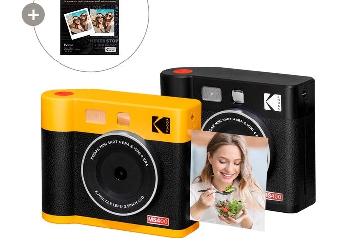 미니샷4 ERA MS400+카트리지 68매 번들 휴대용 폴라로이드 즉석카메라 사진인화