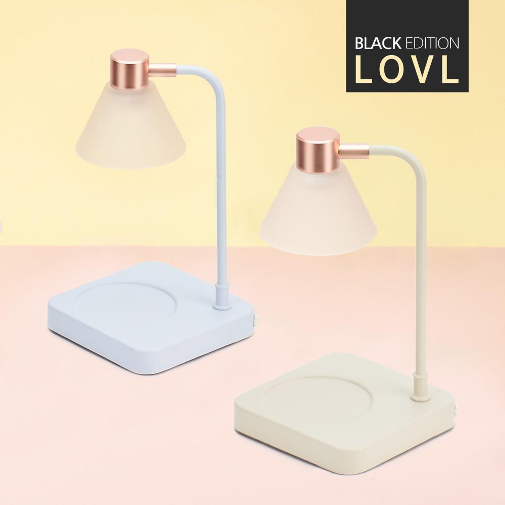 양키캔들 구스크릭 라지자 빛조절 터치 타이머캔들워머세트 로블 블랙에디션