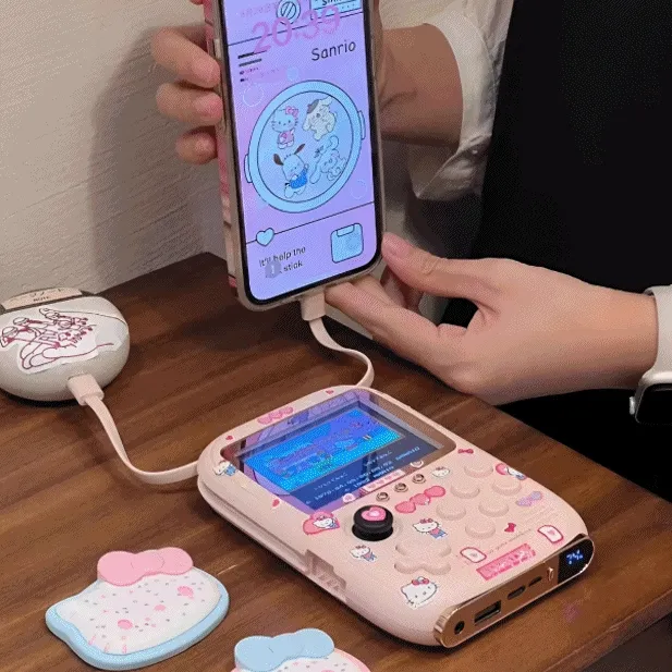 [해외] 게임 종류 1만개 보조배터리 게임기 멜로우 모먼트 y2k 레트로 듀얼