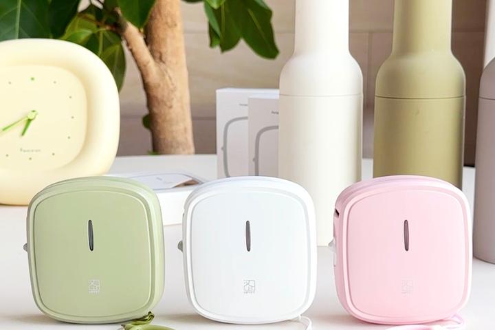 모에모에 초경량 미니 네임스티커 무선 라벨프린터 2000mAh