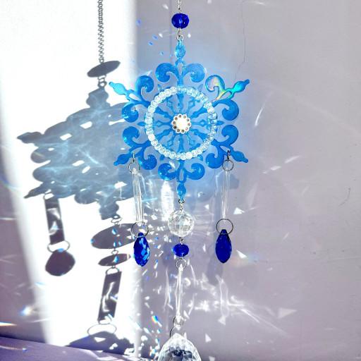 [신상] 눈 결정 썬캐쳐 인테리어소품