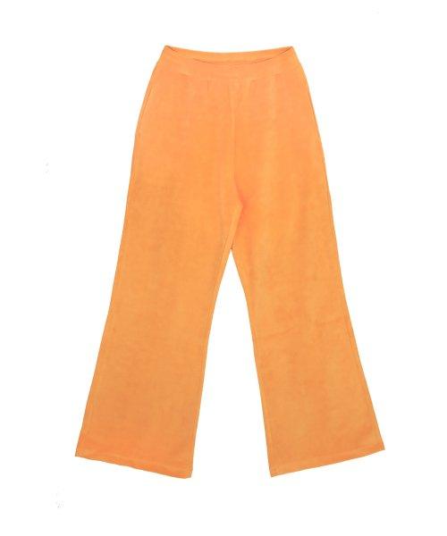 테리 세미 부츠컷 팬츠(ORANGE)