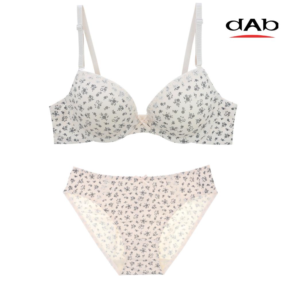 댑코리아 플라워 리본 브라팬티세트