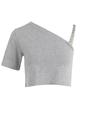 CHAIN T-SHIRT IN GREY