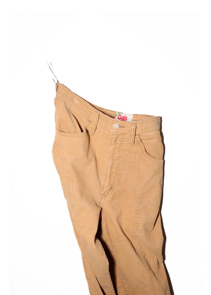 Gals From Wrangler Light Beige Corduroy Pants