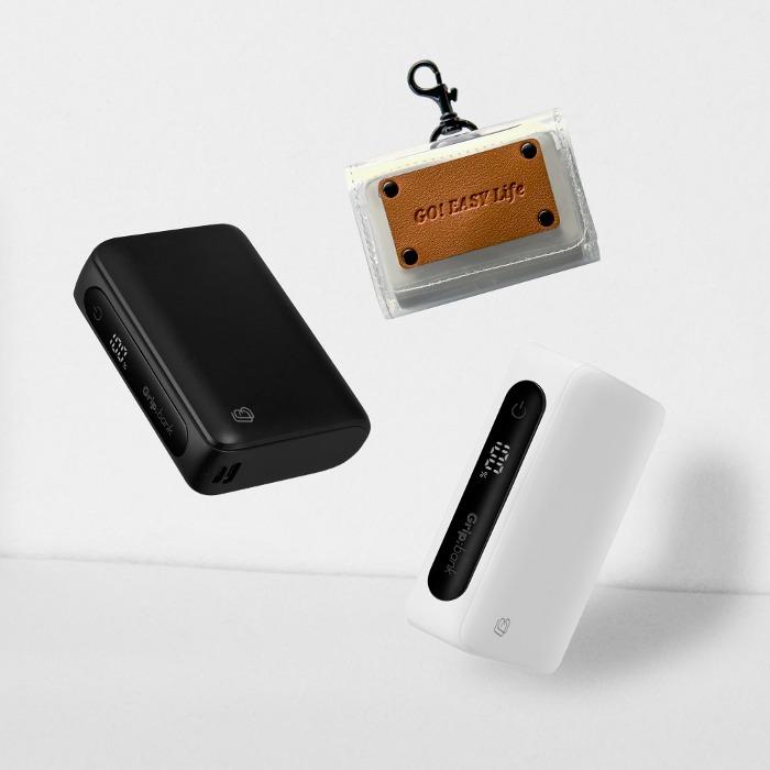 그립뱅크 22.5W 잔량표시 고속충전 미니 보조배터리 10000mAh  GB-PB10K