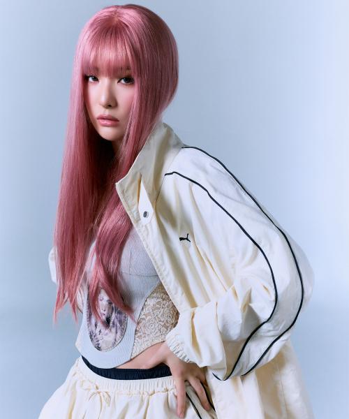 푸마 X 무신사 T7 우븐 자켓 UNI - 아몬드 / 638014-87