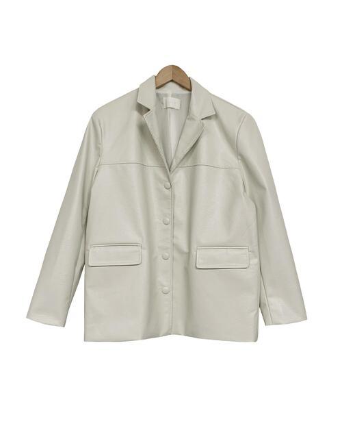 베베체 마지막입고!( 2colors-! ) 드웬 레더루즈카라자켓jk