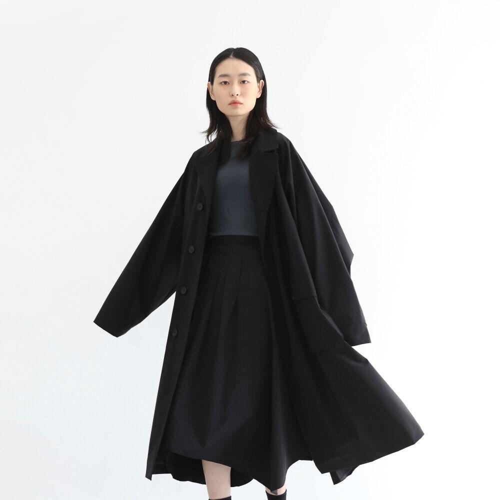 OVS-SEINE RAIN COAT (Black)