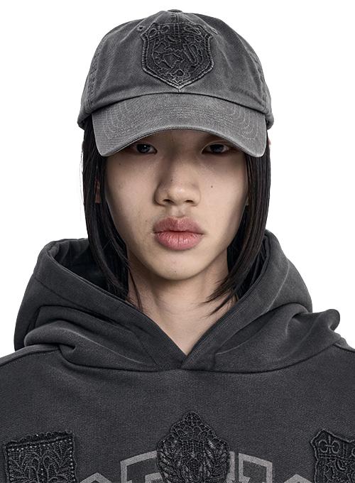 Wappen Washed Cap [CHARCOAL]