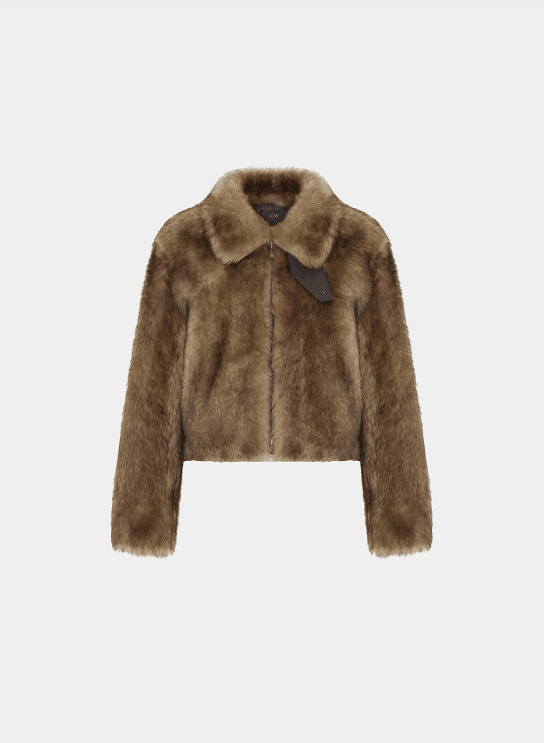 Alyssa lamb fur high neck JP
