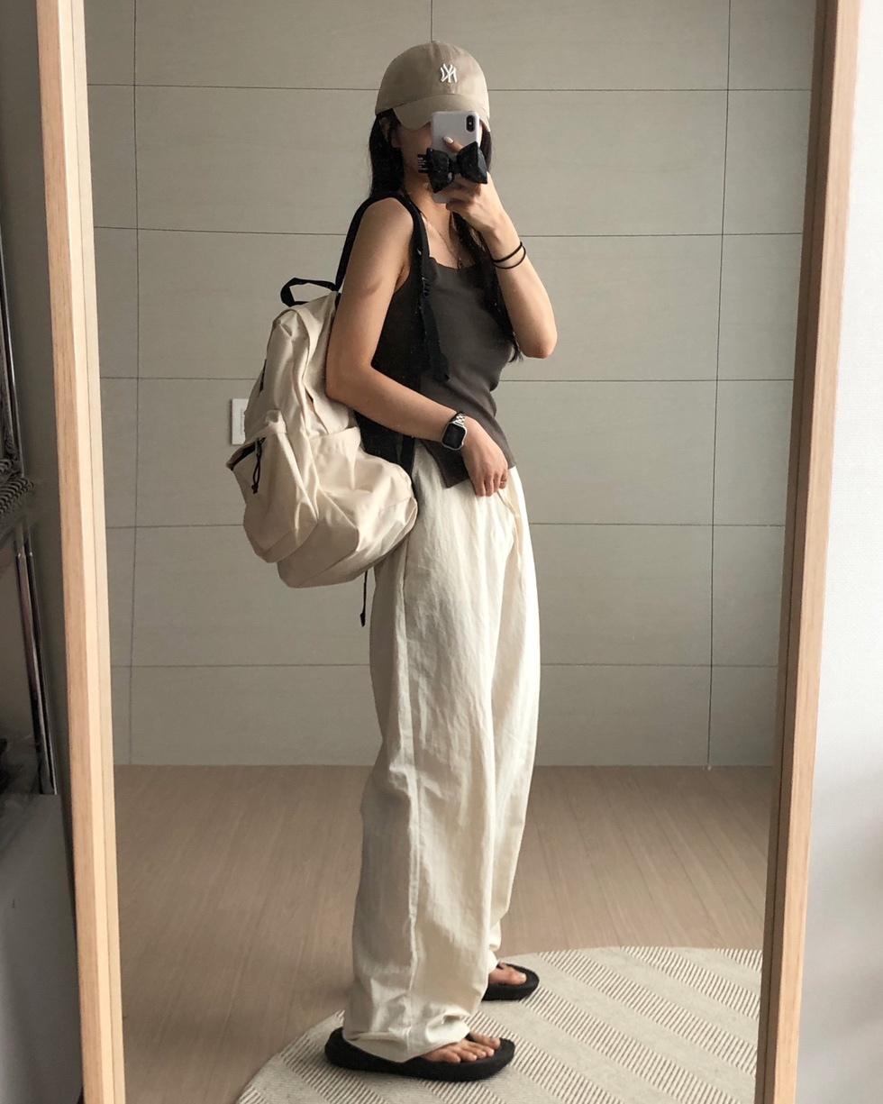 바스락 썸머 나일론팬츠 (3color)