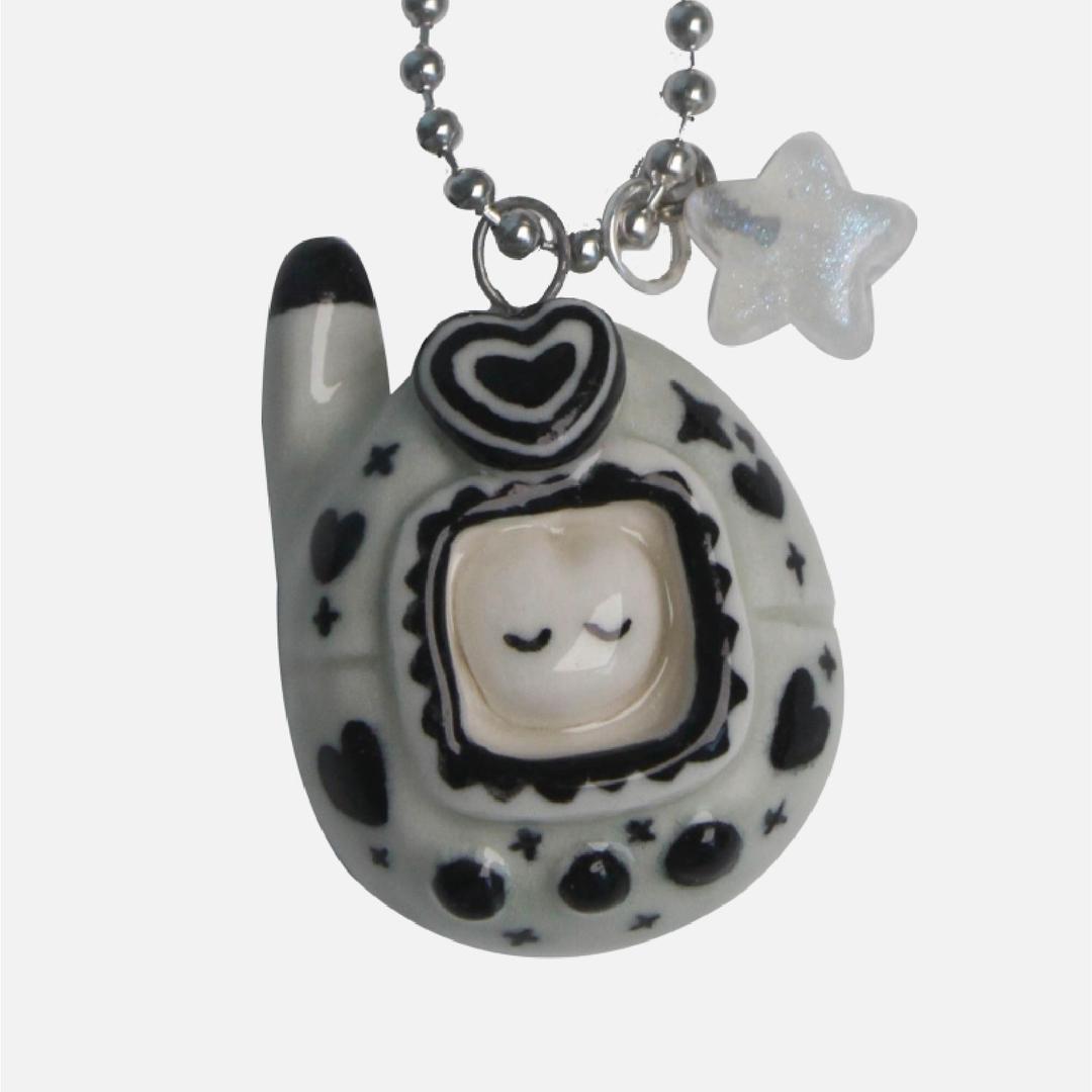 도자기 다마고치 키링(Ceramic Tamagotchi Keyring)