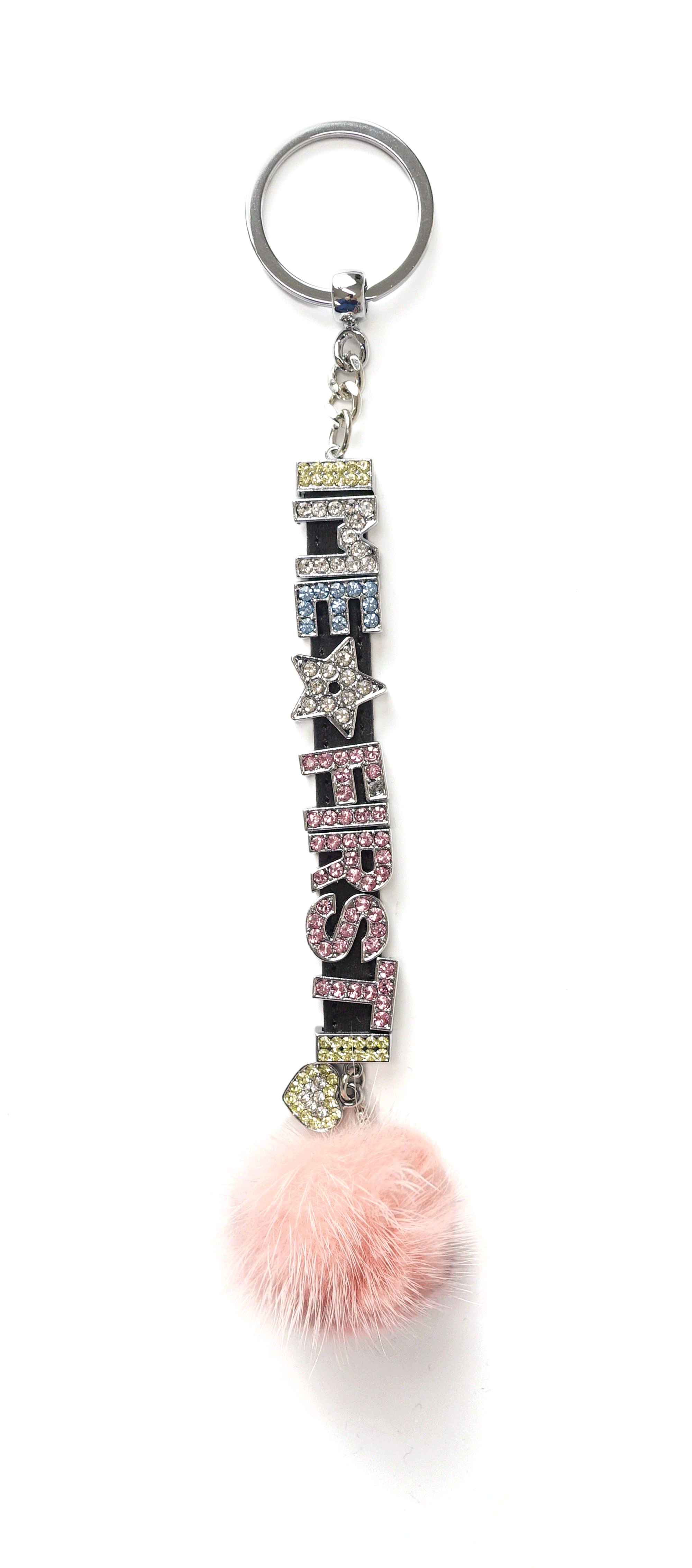 [F.E.E.S] cubic lettering keyring