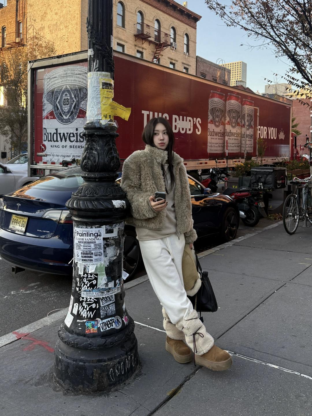 [ARCHITECT] CLOUD FUR JACKET (BEIGE)