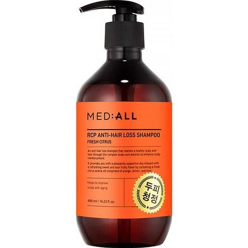 메디올 알시피 안티 헤어 로스 샴푸 시트러스향, 480ml, 1개 - 샴푸 | 쿠팡