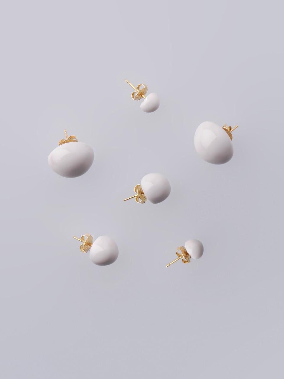 포그 폼폼 귀걸이