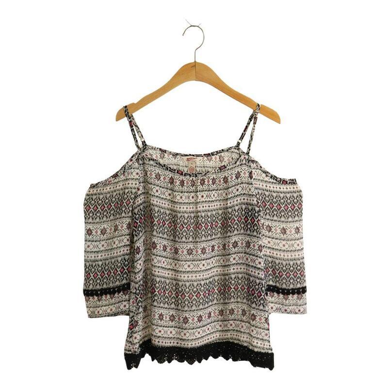 ARIZONA 폴리 / 블라우스 / (SIZE : WOMEN S)
