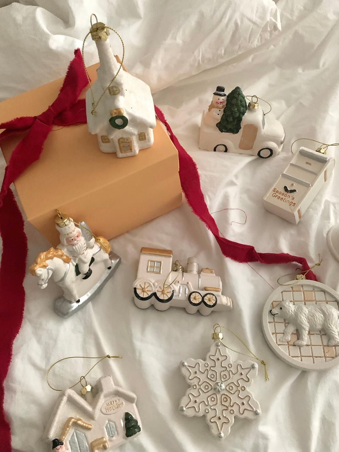white ornament