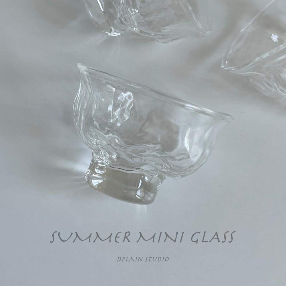 summer mini glass 썸머 미니 글라스 미니 와인잔 사케잔 소주잔