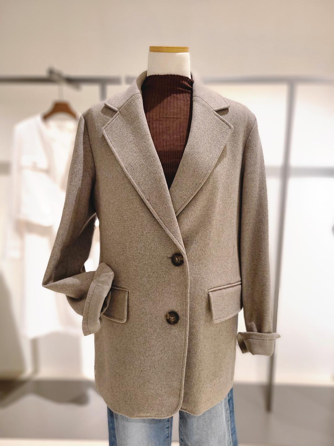 데코 카라 이븐 울자켓FDJKC4V18W