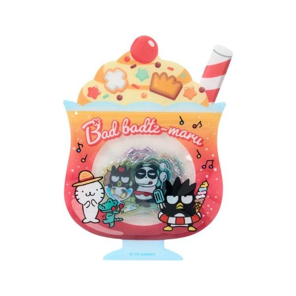 산리오 크림소다 썸머 조각 스티커 : 배드바츠마루