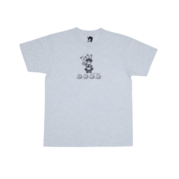 Maid Mito Tee (Melange Gray)