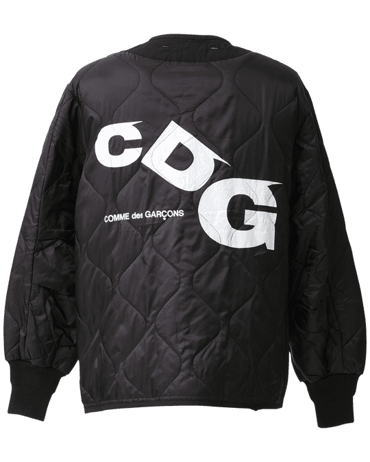 CDG ALPHA LINER JACKET BLACK
