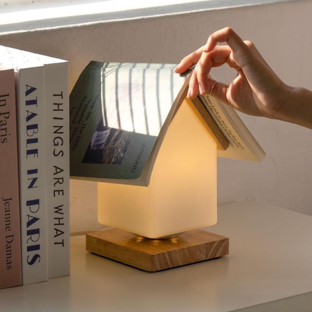 하우스 북레스트 우드램프